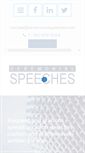 Mobile Screenshot of ceremonialspeeches.com